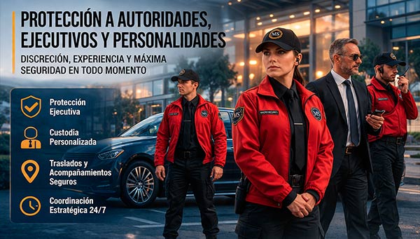 Protección Autoridades y VIP